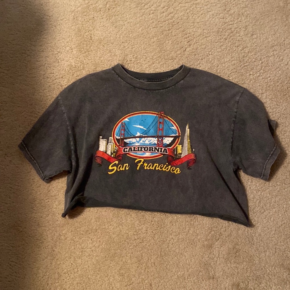 California cropped shirt
